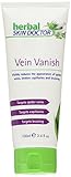 Vein Vanish - Herbal Skin Doctor - 100ml X-Large Tube - The Professional Formula That Dramatically Diminishes The Appearance of Spider Veins, Broken Capillaries & Bruising Painlessly in Weeks!