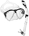 Produktbild Cressi Matrix Mask with Dry Snorkel Set Combo, Clear