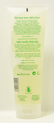 Natura Canaria Aloe Vera Gel 100% Tube 250ml x 2 Stück - 2