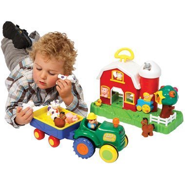 Old MacDonald Farmhouse & Tractor Set