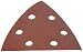Produktbild DeWALT Dreiecksschleifpapier 93x93 K180 Velcro 6-L 10 St, DT3094-QZ