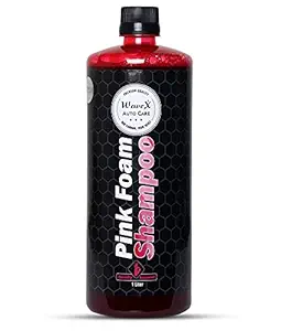 WaveX Colour Foam Car Shampoo 1ltr | Produces Thick Pink Colour Foam