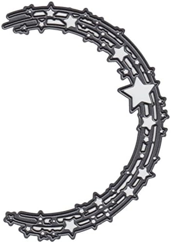 Marianne Design Stars Semi Circle, Grey