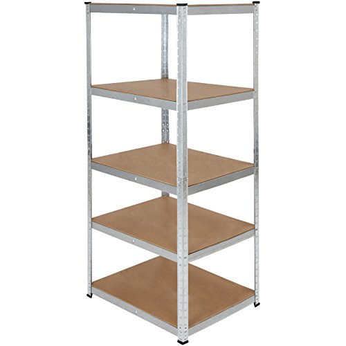 Jago Kellerregal Steckregal praktisches Stecksystem stabile Metallkonstruktion in Verschiedenen Größen (90 x 60 x 180 cm / 875 kg) - 4