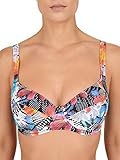 Träger längenverstellbar Felina Bikini Top mit Bügel 5256296 Modern Flower Black Tropic 48B