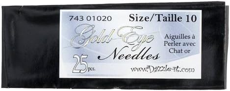 Beading Gold Eye 25 pcs Size 10