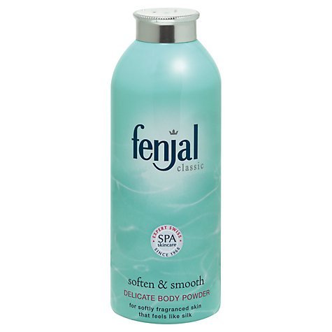 Fenjal Classic Delicate Body Powder, 100g A luxuriously fine and silky soft /for delicately fragranced skin by Fenjal