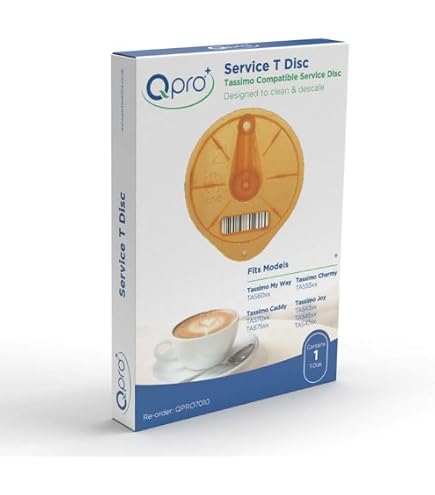 Spares2go, disco a T per macchina da caffè Bosch Tassimo (arancione, confezione da 3