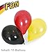 Produktbild Luftballons FAN Beutel: 15 Stück Deutschland Fußball Fussballparty Ballons Deutschlandfarben Gartenparty Partydekorations schwarz rot gold WM EM