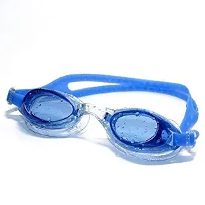 Inditradition Slip-Resistant Swimming Goggles With Earplugs (Color May Vary)