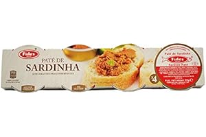 Fides Sardine Pate 4X 22g Capsule | Portuguese Fish Pate Spread | Wild Sardines