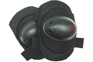 Patton Coppia Gomitiere Militari Rigide Rinforzate in Polimero Nero