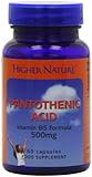 Higher Nature Pantothenic Acid 500mg Pack of 60