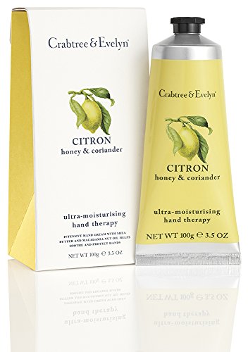 Crabtree & Evelyn Citron, honey and coriander ultra-moisturizing hand therapy, 1er Pack (1 x 100 g)