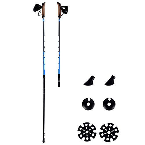 Nordic Walking Stöcke Premium - hochwertige Qualität - Superleicht - auswählbar mit Tragetasche - Walking Sticks Nordic Walking Stöcke Premium - hochwertige Qualität - Superleicht - auswählbar mit Tragetasche - Walking Sticks