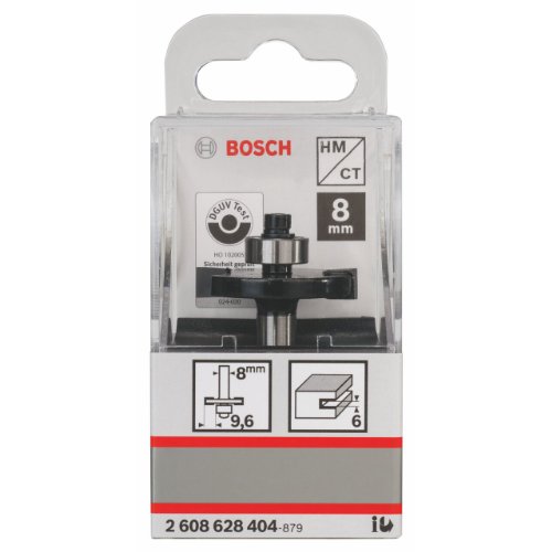 Bosch Zubehör 2 608 628 404 Scheibennutfräser 8 mm, D1 32 mm, L 6 mm, G 51 mm - 2