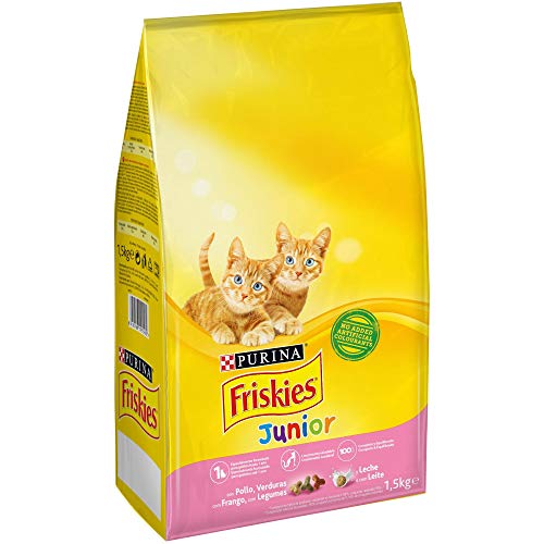 Purina Friskies Junior Pienso para Gato hasta 1 año 1,5 Kg