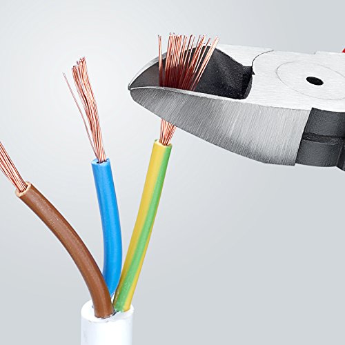 Knipex 70 01 110 Mini-Seitenschneider, Schneiden bis Ø 3,0 mm, Länge 110 mm - 6