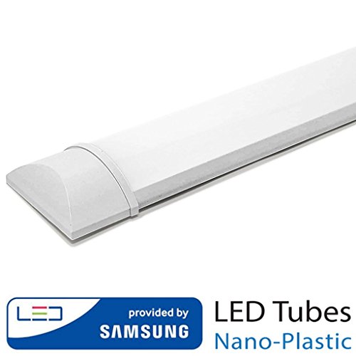 V-tac - Pantalla led ip20 40w luz fria [Clase de eficiencia energética A+] (20.00)