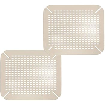 mDesign 2er-Set Spülbeckeneinlage aus Kunststoff – praktische