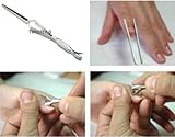 MULTI FUNCTIONAL NAIL PINCHER C CURVE CUTICLE PUSHER TWEEZER TOOL
