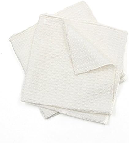 Kitchen Cloth, KCASA Cleaning Cloth Bamboo Fiber Cleaning Cloth Bibulous Bamboo Microfiber Dishcloth Multifunctional Bath Cleaning Washing Towel Super Soft Microfibre Dusters White