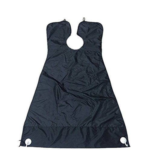 Beard Apron Cape,Richoose Beard Cape Shaving Mirror Suction Cups Let Your Bathroom Keep Clean, do not Bother to Clean Beard Trimmings, Hairs and Whiskers - 2