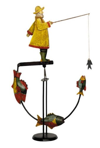 Preisvergleich Produktbild Authentic Models Balance Figur, Pendelfigur - Balance-Angler - TM047