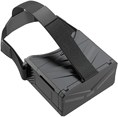 AUHRE Headset Virtual Augmented Reality Headset AR Glasses Compatible with All 4.7-6.0 Inch Screen Smartphones Immersive Experience Adjustable Lens a