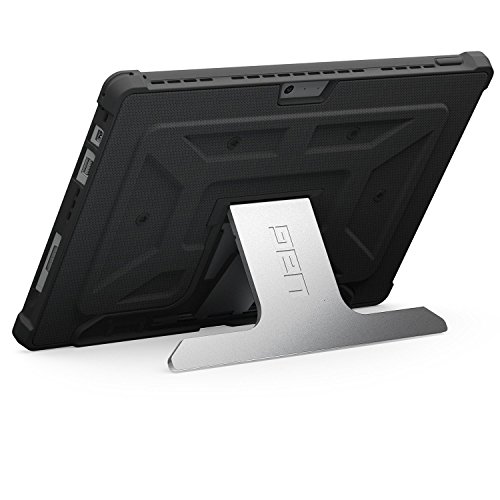 URBAN ARMOR GEAR Folio Schutzhülle für Microsoft Surface Pro 3 – schwarz [Microsoft zertifiziert | TypeCover kompatibel | Stoßfest | Standfunktion] – UAG-SFPRO3-BLK-VP - 7