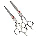 Produktbild Haarschneideschere 6,0 Zoll Friseurschere/Haarschneidemaschine/flache Scherzähne Schere Friseurladen spezielle Schönheitsschere 440c (Style : Tooth scissors)