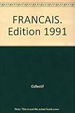 Annales du Bac, 1991 :  français, séries A, B, C, D, E, F, G, H