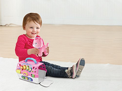 VTech Pink Baby Cosy Kitten Carrier Toys