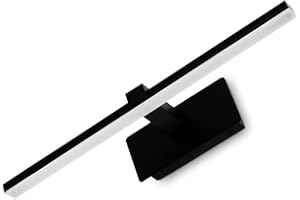 ‎KWAZAR LUMINAIRE Kwazar Luminaire LED Spiegellampe Wandleuchte 9W Neutralweiß Wandlampe 40 cm Spiegelleuchte IP20 Bilderleuchte ANETH Flurleuchte 230V