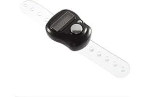 Ogquaton Digit LCD Electronic Finger Digitalanzeige Handzähler Durable Digital Counter Schwarz Langlebig und praktisch
