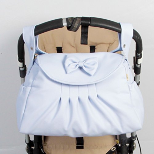 danielstore-bolso allattamento carrello Bebe polipiel - .Colore: Blu