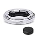 Produktbild ULATA Brass Material Leica M Lens to Fujifilm Camera Adapter With Rear Cap For LM Lens to Fuji X-pro1 X-E1 X-M1 X-A1 FX Mount, Silver