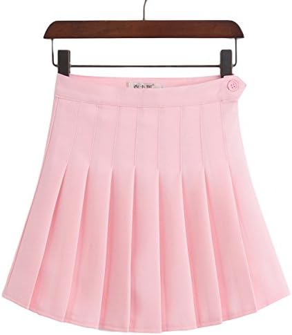 SHOPBIBLES Women Girls Golf Skirts Sports Pleated Skirts Tennis Everyday Skirt Outdoor