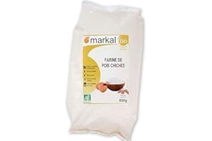 MARKAL Farine de Pois Chiches 500G Bio -