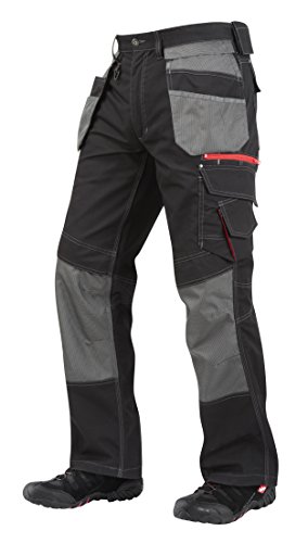 Lee Cooper Workwear LCPNT224 Pantalones, Negro, 40