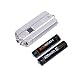 Produktbild Acebeam UC15 Keychain light, Cree XPL HI LED, 1000 Lumen w/2 x 10440 Rechargeable Batteries (Silver)