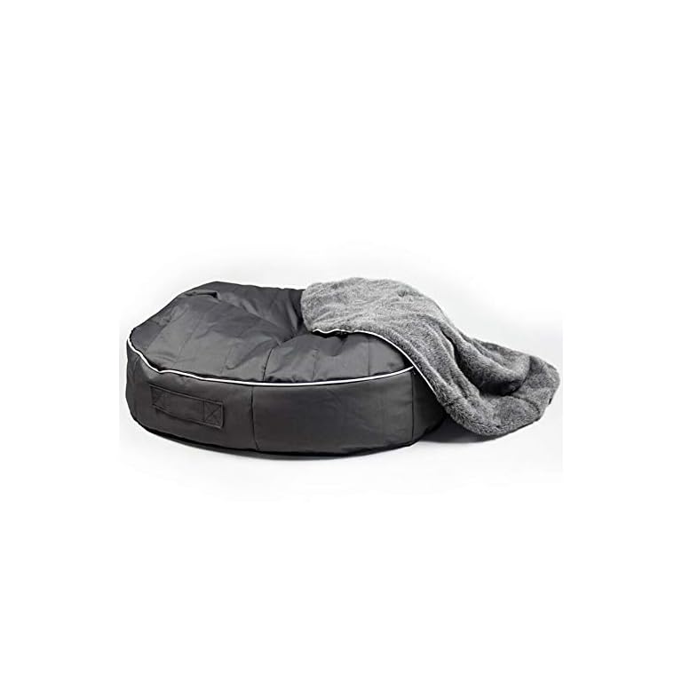 Ambient Lounge Dog Bed with Faux Fur Dog Incontinence UK