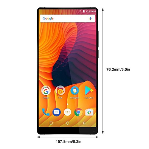 Vernee MIX 2 4G Smartphone, Android 7.0 6 Pollici 18:9 FHD+ Schermo Intero MT6757 Octa-core 4G RAM 64G ROM, Doppie Fotocamere Posteriori 13 MP + 5MP Fotocamera Frontale 8MP, 4200mA Batteria, Impronta Digitale (Blau)
