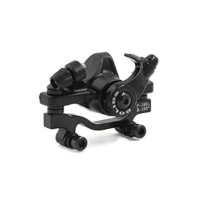 sourcingmap® Vélo montagne étrier frein disque mécanique collier pour rotors avant 180mm
