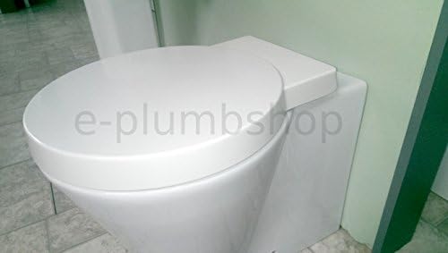 Genuine Original Replacement TC Metro Round Soft Close Toilet WC Seat Top Fixing Hinges [TOILET NOT INCLUDED - SEAT, LID AND SOFT CLOSE HINGES ONLY]