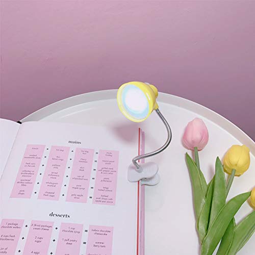 Yedengg Led Night Light Cute Mini Clip Small Table Lamp Reading Table Lamp B