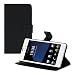 Produktbild kwmobile Wallet Case Hülle für Sony Xperia T3 Style - Cover Flip Tasche mit Kartenfach und Ständerfunktion in Schwarz