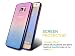 Produktbild SAMSUNG GALAXY S6 EDGE Hülle MAXXmobile Tasche Schutzhülle Case Cover Bumper Anti-Scratch Silikon Schutzhülle Back SAMSUNG S6 EDGE Hülle Stoßfest PURPLE-BLUE Bunte Hülle SAMSUNG GALAXY S6 EDGE Hülle Translucent Case Silicon case