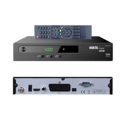 PremiumX Digital SAT Anlage 80cm Stahl Schüssel Spiegel Antenne Anthrazit + PremiumX Single LNB 0,1dB für 1 Teilnehmer + Digital HDTV DVB-S2 Satellitenreceiver inkl. HDMI KABEL - 4
