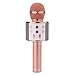Produktbild Professionelle Bluetooth Funkmikrofon Karaoke Mikrofon Lautsprecher Hand Musik Player Mikrofon Tonbandgerät Ktv Mic, Rosa